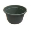 BASKOM PLASTIK BESAR BULAT USA 45 ABU | JUAL HARGA GROSIR MURAH PER PACK ISI 24 PCS