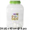 DISPENSER AIR MINUM PLASTIK BULAT PLUTO 20 LITER, JUAL HARGA GROSIR MURAH PER PACK ISI 8 PCS