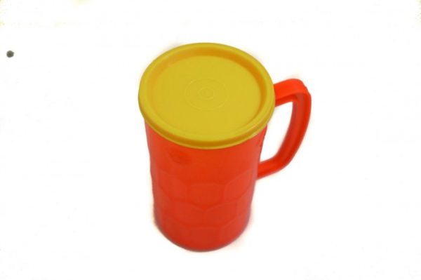 GELAS PLASTIK MINUMAN TIPE MUK BIR JUMBO + TUTUP, JUAL HARGA GROSIR MURAH PER PACK ISI 168 PCS