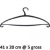 HANGER JEMURAN BAJU PLASTIK TIPE JEMURO HITAM, JUAL HARGA GROSIR MURAH PER PACK ISI 720 PCS
