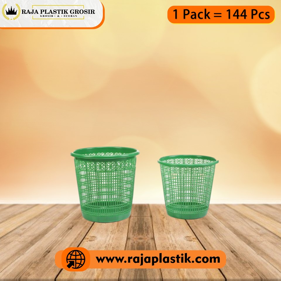 KERANJANG SAMPAH PLASTIK TANGGUNG Dx | JUAL HARGA GROSIR MURAH PER PACK ISI 144 PCS