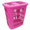 KERANJANG LAUNDRY PLASTIK TIPE PAMELA SOFT | JUAL HARGA GROSIR PER PACK ISI 18 PCS