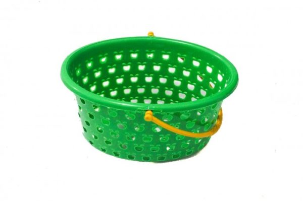 KERANJANG MAINAN PLASTIK OVAL Dx, JUAL HARGA GROSIR MURAH PER PACK ISI 288 PCS
