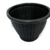 POT BUNGA PLASTIK BESAR 60 HITAM MURAH, JUAL HARGA GROSIR PER PACK ISI 12 PCS