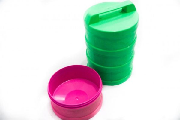 RANTANG PLASTIK SUSUN 3 DRAT Dx, JUAL HARGA GROSIR MURAH PER PACK 48 PCS