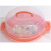 TEMPAT ROTI PLASTIK BULAT BESAR TIPE BREADY L, JUAL HARGA GROSIR MURAH PER PACK ISI 72 PCS