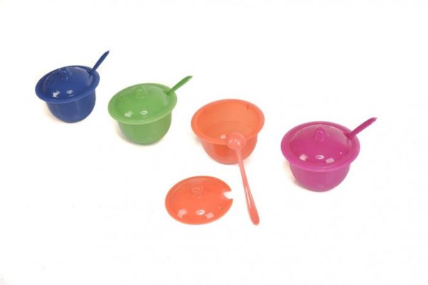 TEMPAT SAMBAL PLASTIK BULAT, JUAL HARGA GROSIR MURAH PER PACK ISI 960 PCS