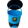 TONG SAMPAH INJAK PLASTIK BULAT TIPE NIKKY 15 LITER, JUAL HARGA GROSIR MURAH PER PACK ISI 12 PCS