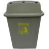 TONG SAMPAH PLASTIK BESAR KOTAK / SEGI 68 LITER, HARGA MURAH PER PACK ISI 5 PCS