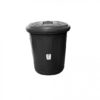 TONG SAMPAH PLASTIK WARNA HITAM 30 LITER, JUAL HARGA GROSIR MURAH PER PACK ISI 12 PCS