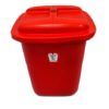 TONG SAMPAH PLASTIK SEDANG KOTAK / SEGI 12 GALON + TTP Dx, JUAL HARGA GROSIR MURAH PER PACK ISI 12 PCS