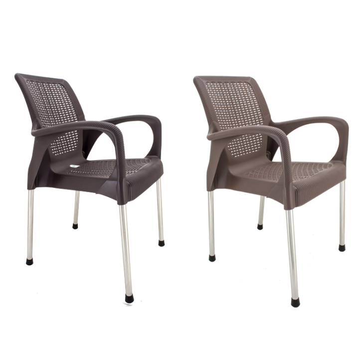 KURSI PLASTIK SANDARAN SANTAI GREEN LEAF TIPE NICE 1173 | RAJA PLASTIK