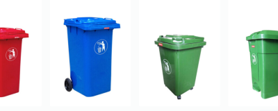 TEMPAT SAMPAH BESAR PLASTIK RODA 50, 85, 100, 120, 240 LITER LION STAR ASTANA DUST BIN