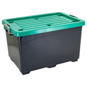 CONTAINER BOX PLASTIK SERBAGUNA 75 LITER ATARI 9861 UKURAN 665 x 441 x 390 mm: Solusi Penyimpanan Praktis, Kapasitas Besar, dan Berkualitas untuk Rumah, Kantor, Gudang, serta Berbagai Kebutuhan Usaha