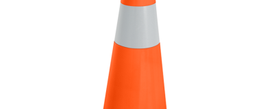 KERUCUT LALU LINTAS / SIGN TRAFFIC CONE / ROAD SAFETY CONE SHAPE GREEN LEAF 1917 TINGGI 73 CM