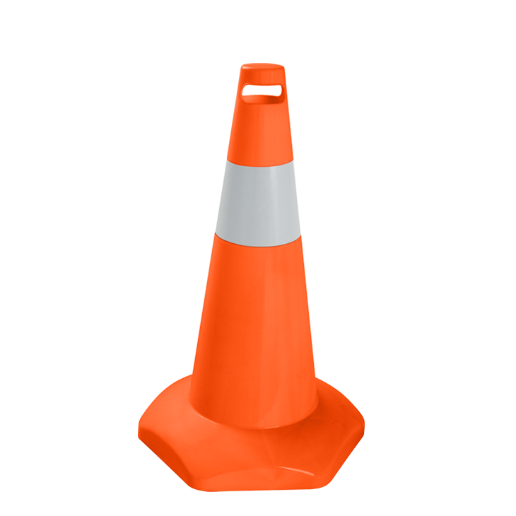 KERUCUT LALU LINTAS / SIGN TRAFFIC CONE / ROAD SAFETY CONE SHAPE GREEN LEAF 1917 TINGGI 73 CM