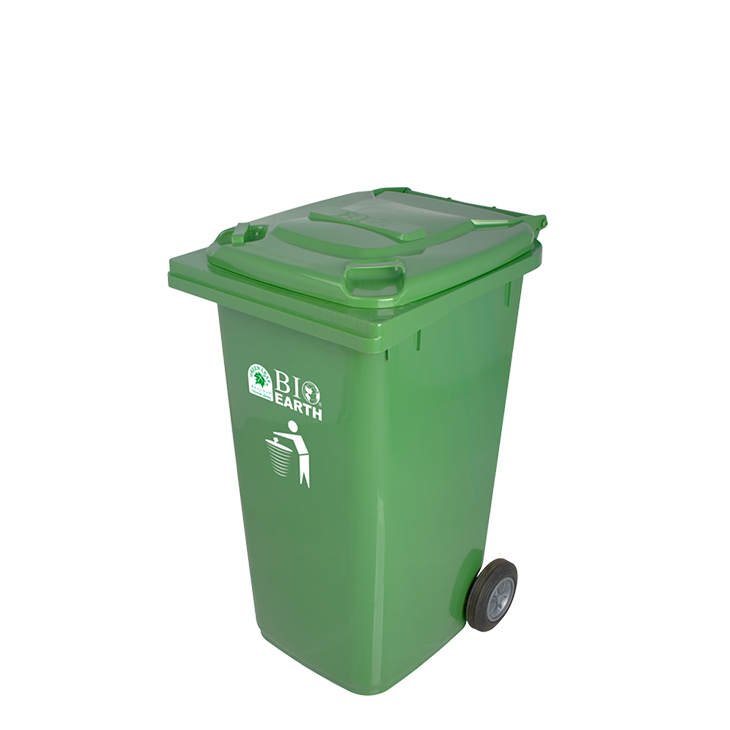 TONG SAMPAH BESAR PLASTIK 240 LITER GREEN LEAF BIO DUSTBIN TIPE 2024: Solusi Tempat Sampah Outdoor Berkapasitas Besar, Kokoh, Higienis, dan Mudah Dipindahkan